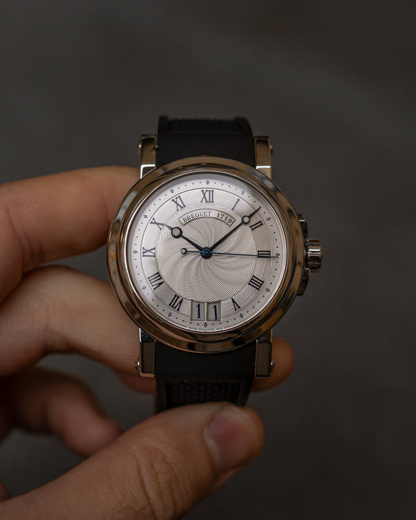 Breguet Marine Big Date 5817ST/12/5V8 – Full Set