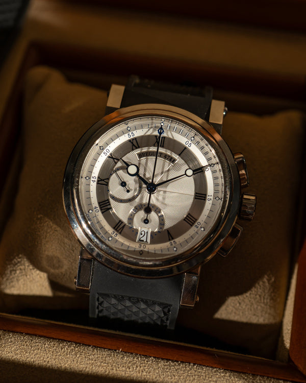 Breguet Marine Chronograph 5827BB - Full Set (2018)