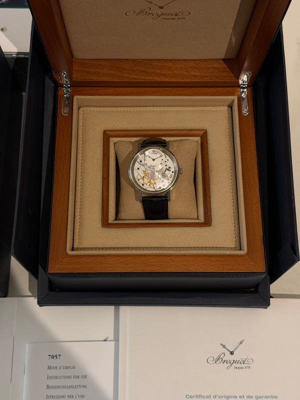 Breguet Tradition 7057BB/11/9W6 - Silver Dial - Full Set - 2019