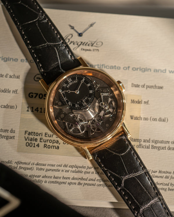 Breguet Tradition 7057BR - Rose Gold - Full Set (2019)