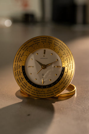 Breguet World Time Travel Clock – 8-Day Movement (1963)