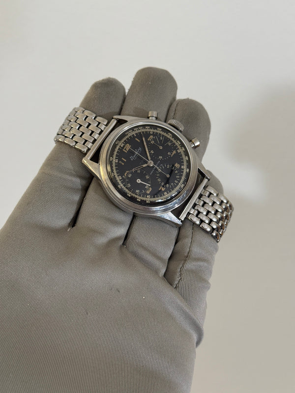 Breitling Watch Premier 765 - Black Dial Chronograph - Watch Only - ca. 1940's