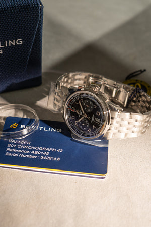 Breitling Premier B01 Chronograph 42 AB01452 - Full Set (2025)