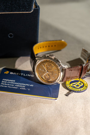 Breitling Premier B09 Chronograph 40 AB0930 - Full Set (2025)