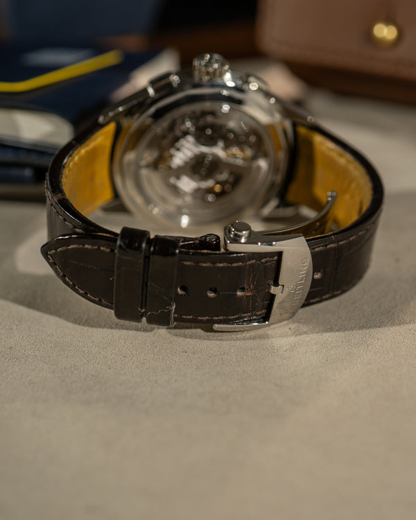 Breitling Premier B25 Datora 42 – Salmon Dial – Full Set (2024)