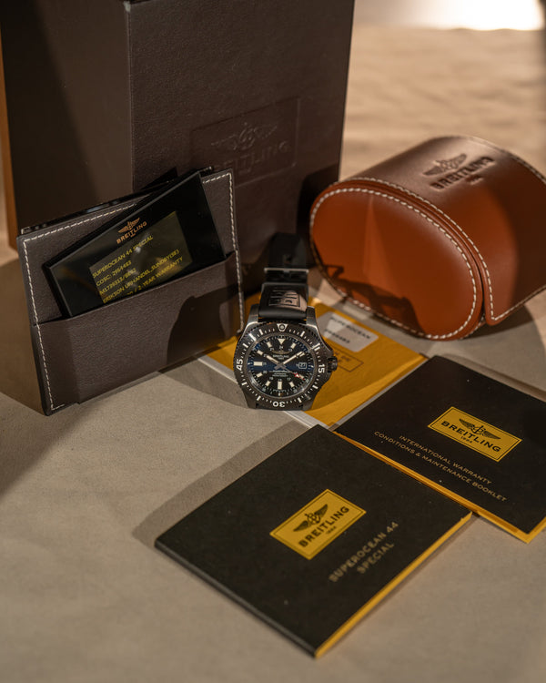 Breitling Superocean 44 Blacksteel M1739313/BE92 – Full Set (2016)