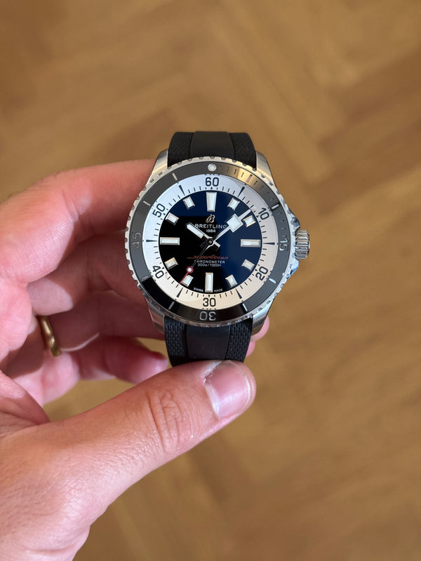 Breitling Watch Superocean Automatic 42 A17375 - Black Dial - Full Set - 2022