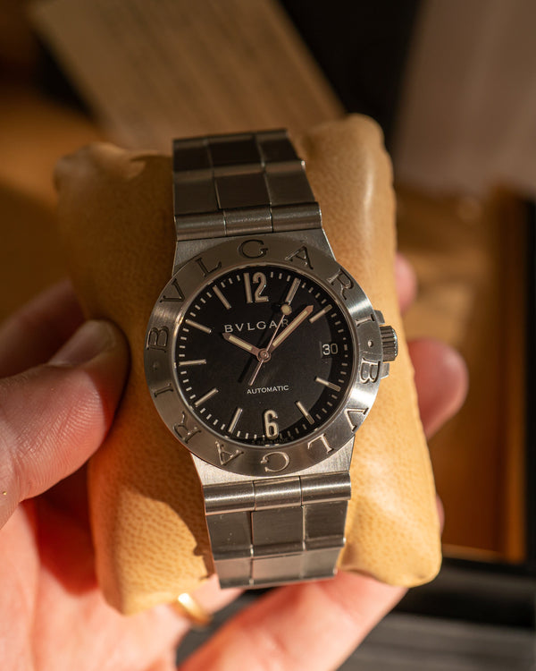 Bulgari Diagono LCV35S - Black Dial - Full Set (2025)