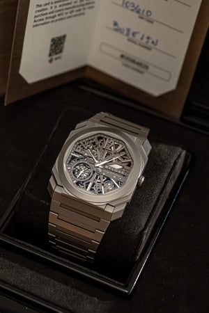 Bulgari Octo Finissimo Skeleton 8 Days 103610 - Full Set (2023)