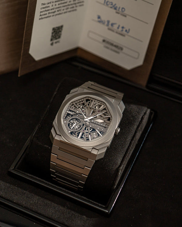 Bulgari Octo Finissimo Skeleton 8 Days 103610 - Full Set (2023)