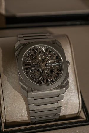 Bulgari Octo Finissimo Skeleton 8 Days 103610 – Titanium – Box & Papers (2023)