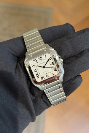 Cartier Watch Cartier Santos de Cartier Large WSSA0029 - Silvered Dial - Full Set - 2025