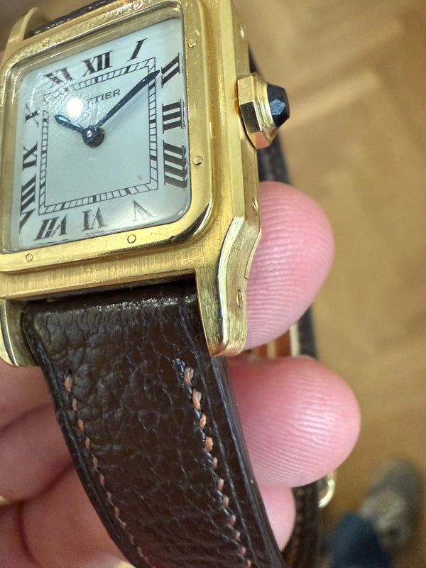 Cartier Watch Cartier Santos-Dumont Large 78097 - Yellow Gold - Manual Wind - Box Only