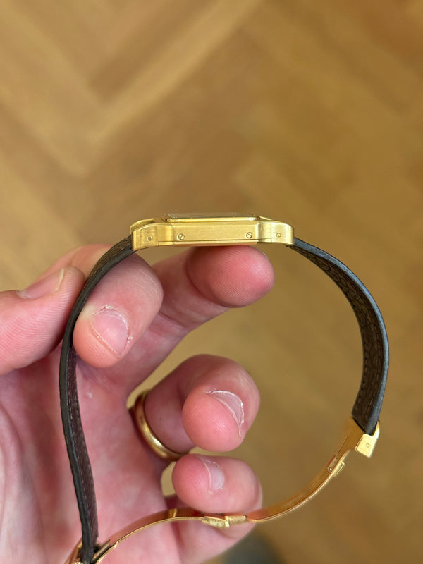 Cartier Watch Cartier Santos-Dumont Large 78097 - Yellow Gold - Manual Wind - Box Only