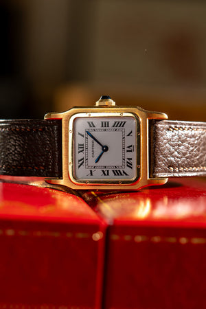 Cartier Watch Cartier Santos-Dumont Large 78097 - Yellow Gold - Manual Wind - Box Only