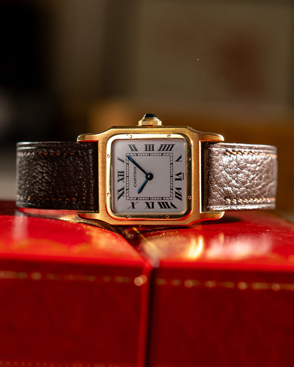 Cartier Watch Cartier Santos-Dumont Large 78097 - Yellow Gold - Manual Wind - Box Only