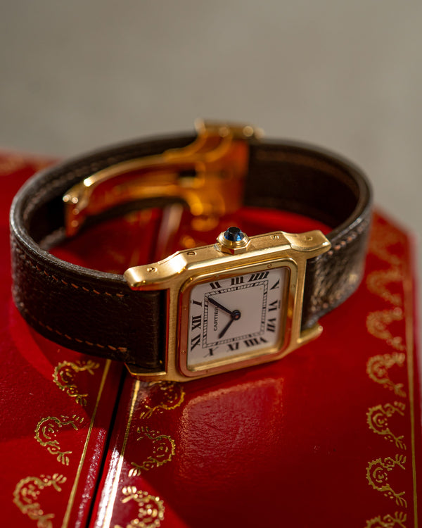 Cartier Watch Cartier Santos-Dumont Large 78097 - Yellow Gold - Manual Wind - Box Only