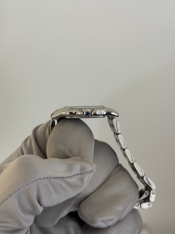 Cartier Watch Panthere de Cartier Medium WSPN0007 - Aftermarket Diamond Set - Papers - 2024