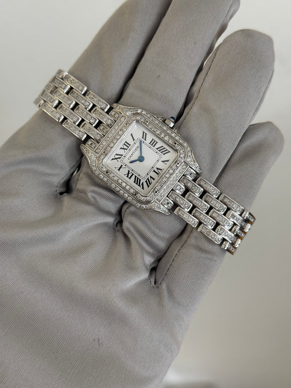 Cartier Watch Panthère de Cartier WSPN0007 - Aftermarket Diamonds - Card (2024)