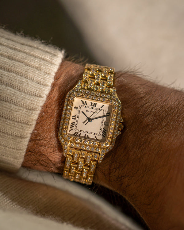 Cartier Panthère GM - 18k Yellow Gold - Diamond Set