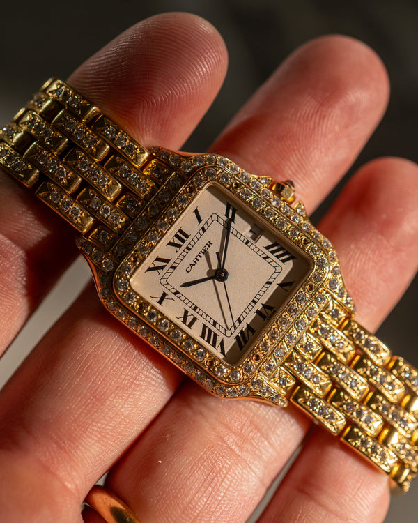 Cartier Panthère GM - 18k Yellow Gold - Diamond Set