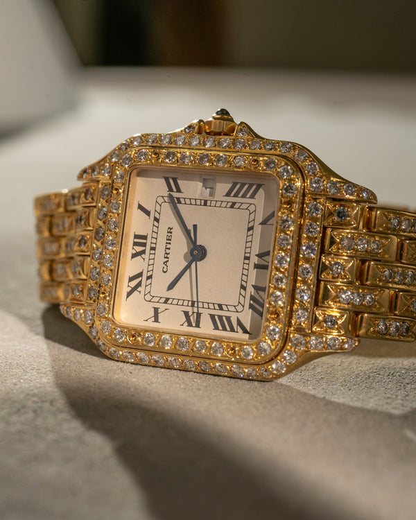 Cartier Panthère GM - 18k Yellow Gold - Diamond Set