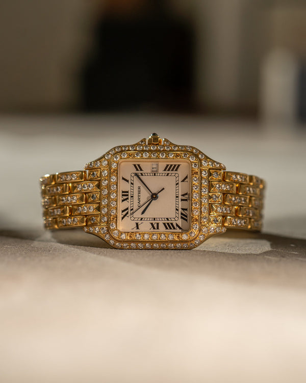 Cartier Panthère GM - 18k Yellow Gold - Diamond Set