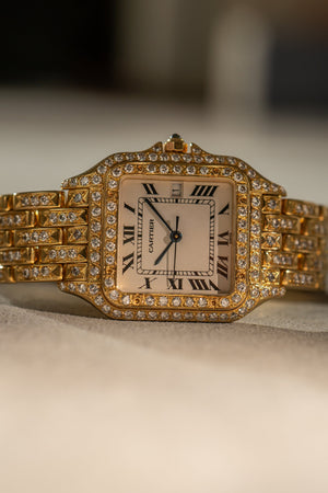 Cartier Panthère GM - 18k Yellow Gold - Diamond Set