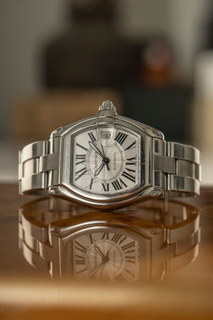 Cartier Watch Roadster 2510 - Silver Dial - Watch Only