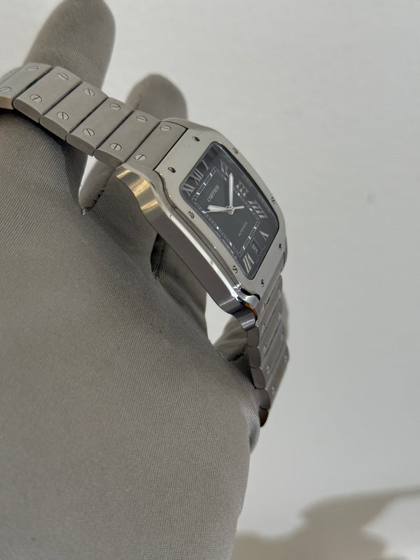 Cartier Watch Santos de Cartier Large WSSA0062 - Green Dial - Full Set - 2023