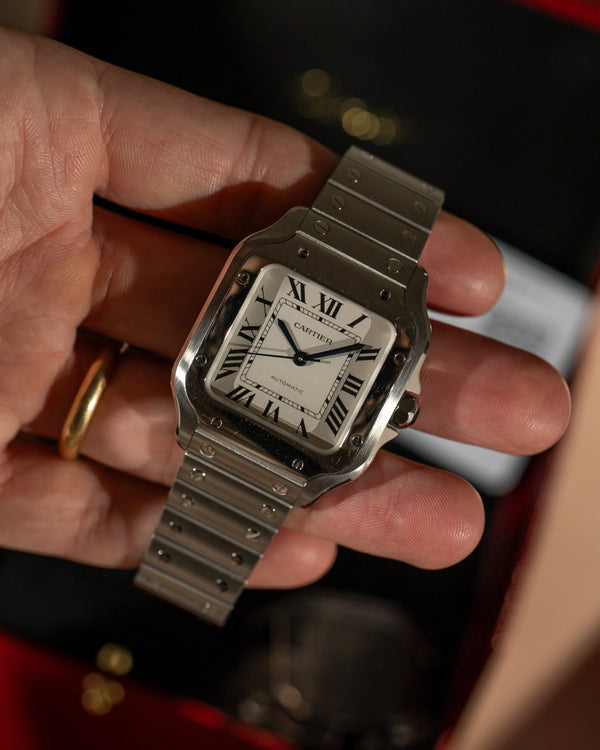 Cartier Santos de Cartier Medium WSSA0029 - Full Set (2023)