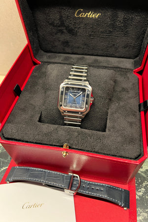 Cartier Santos De Cartier WSSA0063 - Blue Dial (2024)