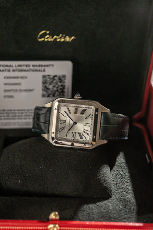 Cartier Watch Santos-Dumont XL WSSA0032 - Silver Dial - Box & Papers - 2020