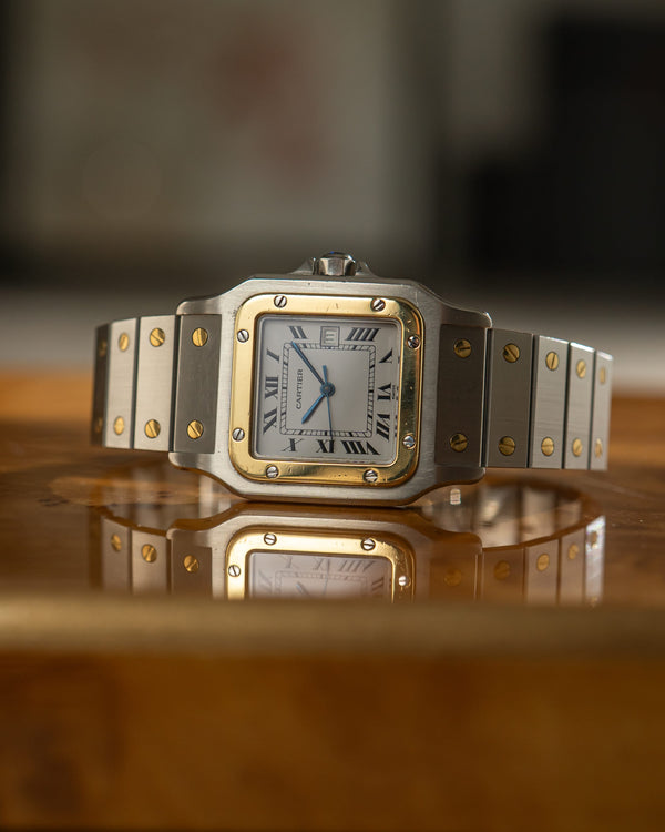 Cartier Watch Santos Galbée 2961 - White Dial - Watch Only