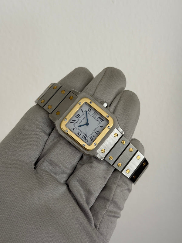 Cartier Watch Santos Galbée 2961 - White Dial - Watch Only