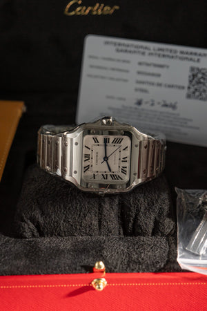 Cartier Santos Medium WSSA0029 - Unworn & Full Set (2026)