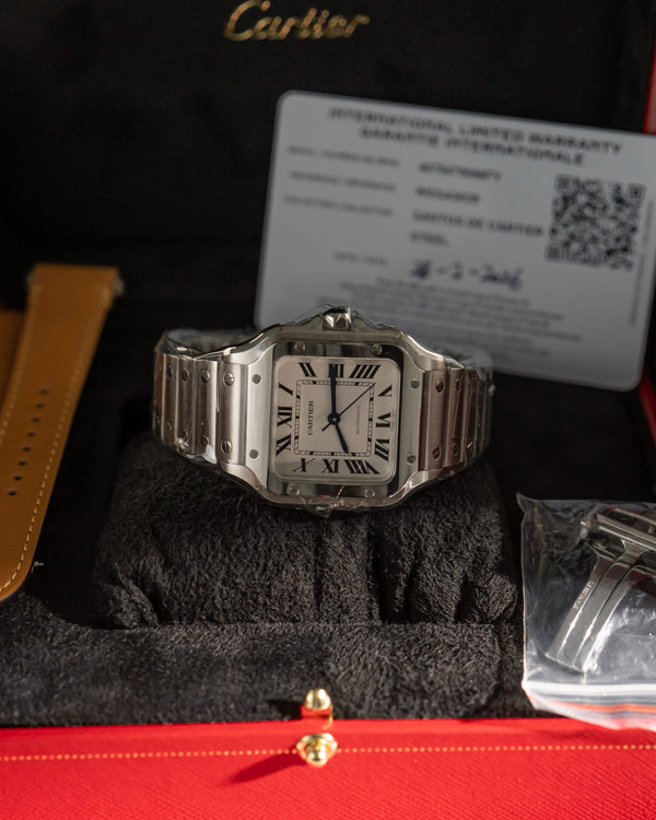 Cartier Santos Medium WSSA0029 - Unworn & Full Set (2026)