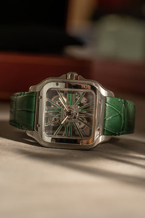 Cartier Santos Skeleton WHSA0028 - Full Set (2023)