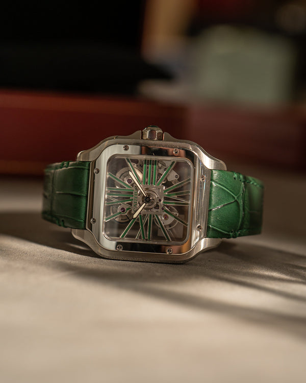 Cartier Santos Skeleton WHSA0028 - Full Set (2023)