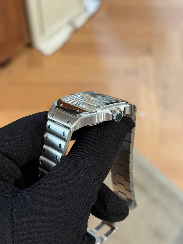 Cartier Santos Skeleton WHSA0028 - Full Set (2023)