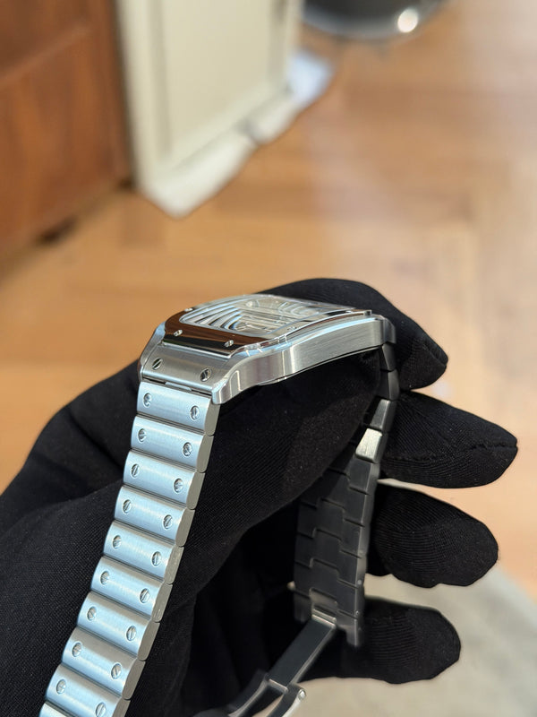 Cartier Santos Skeleton WHSA0028 - Full Set (2023)