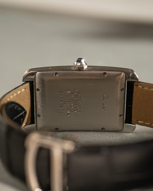 Cartier Tank Américaine 1741 - White Gold - Grey Dial
