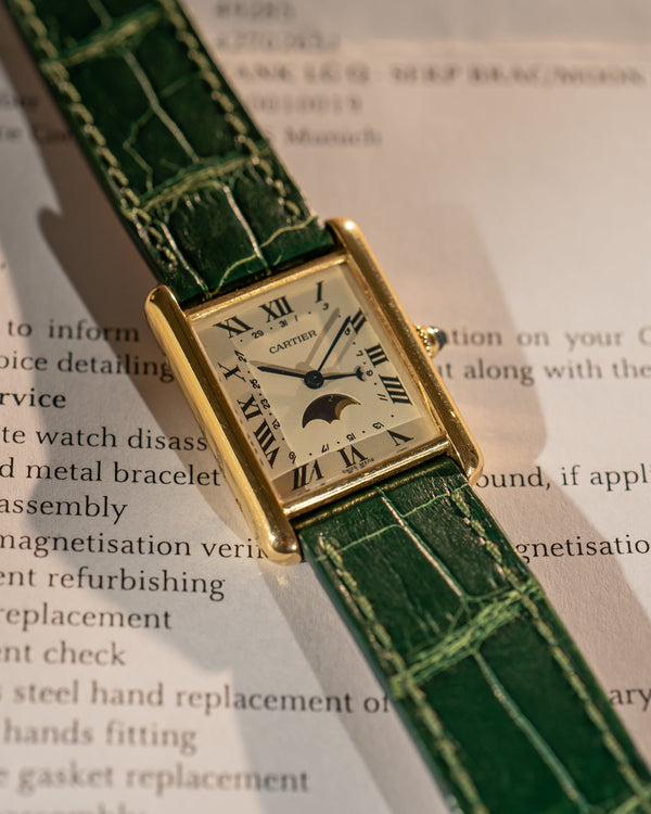 Cartier Tank LC Moon Phase – Ref. 19001 – Service Papers (2023)
