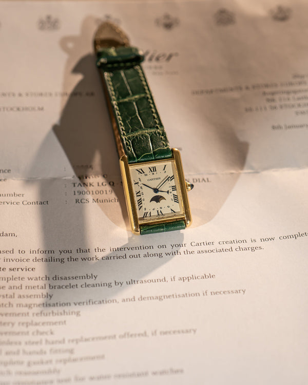 Cartier Tank LC Moon Phase – Ref. 19001 – Service Papers (2023)