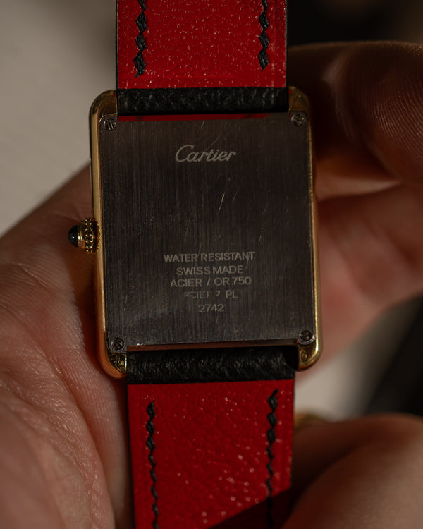 Cartier Tank Solo Large 2742 - 18k Yellow Gold