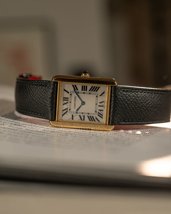 Cartier Tank Solo Large 2742 - 18k Yellow Gold