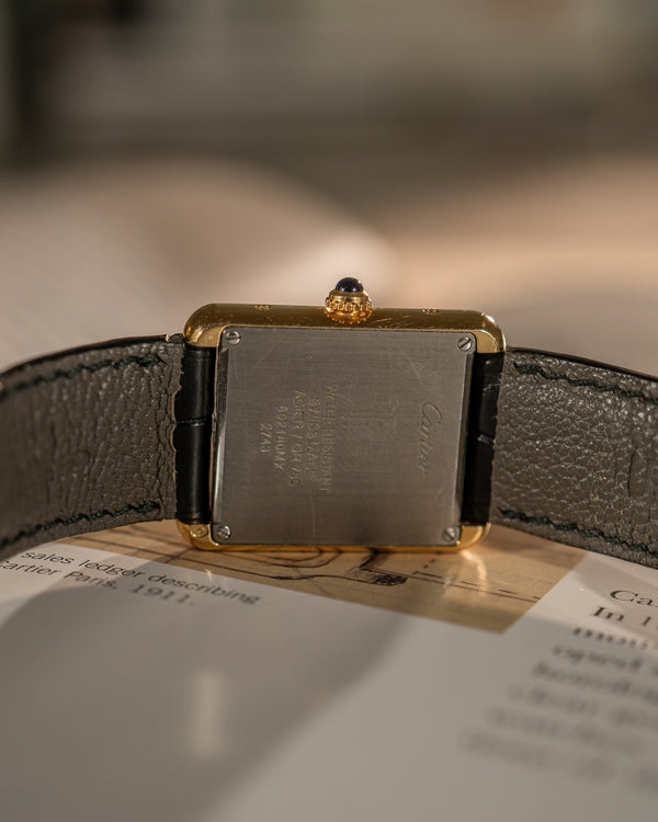 Cartier Tank Solo Small 2743 – 18K Gold