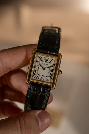 Cartier Tank Solo Small 2743 – 18K Gold