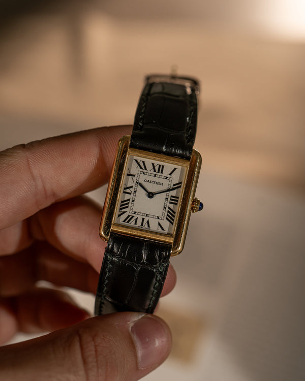 Cartier Tank Solo Small 2743 – 18K Gold