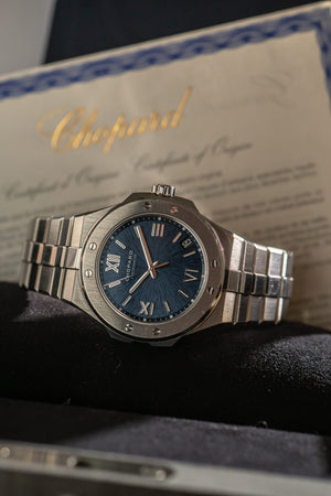 Chopard Watch Alpine Eagle 41 298600-3001 - Blue Dial - Full Set - 2020